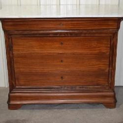 Oak 3-Drawer French Buffet