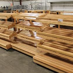 4FT 4-SHELF ROLLING BAKERY DISPLAYS