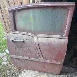 vintage car door