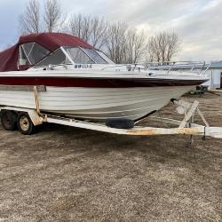 1972 Imperial 23ft Fiberglass Boat, 2-120HP Mercs