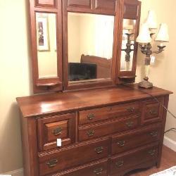 Richardson Brothers Company Dresser with mirror