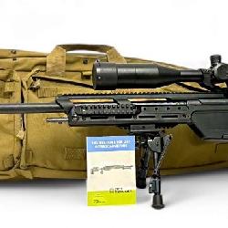 Steyr SSG 08 A1 .338 Lapua Magnum Sniper Rifle with Folding Stock in Case