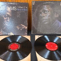 Vintage Miles Davis Vinyl Records: Kind of Blue- 1959 & In A Silent Way- 1969