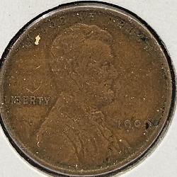 1909 VDB Wheat Penny