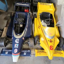 Fantastic Pair of Indy Go Kart Race Cars!