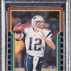 2000 Bowman Tom Brady Rookie PSA 8 Authenticated