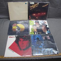 Vinyl Records: Tull, Doors, Seger, Styx & ZZ Top