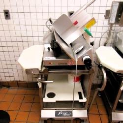 BIZERBA GSP DELI SLICER WITH CART, SHARPENER 2017