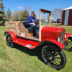 Lot #7 1924 Restored Ford Model T Milk Truck