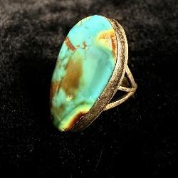 Sterling Silver Turquoise Ring size 4.75