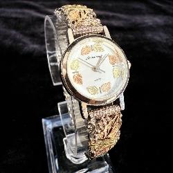 Landstrom's Black Hills Gold Watch w/ 12K Black >