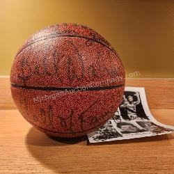 Hall of Fame, Bill Walton Signed Basketball & Pic