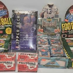 1989-1993 Football Unopened Boxes & More