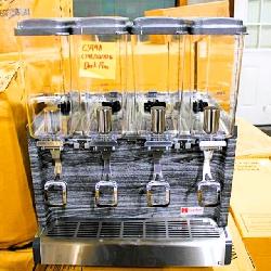 NEW CRATHCO CS4E/2D/3D16 4-HEAD REFRIGERATED BEVERAGE MACHINE