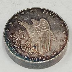 5 oz. Silver Eagle Round