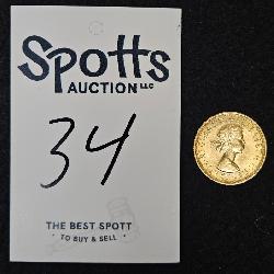 1958 British Gold Sovereign