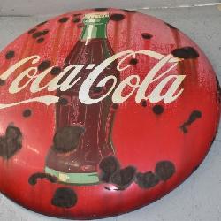 Coca Cola Bottlecap Sign