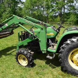 John Deere Tractor with Loader