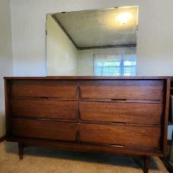 2pc. Low Boy Dresser 54 x 19 x 61 MCM