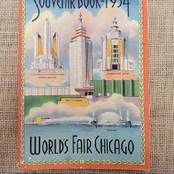 1934 Chicago World's Fair Souvenir Book Original