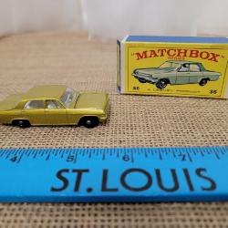 1960's Matchbox Cars #36 Opel Diplomat with