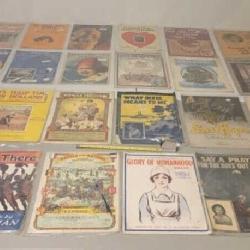 Antique Sheet Music Collection from 1910's