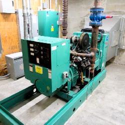 Onan 80gghc 80kw Generator W/switch Nat Gas '98 530 Hours