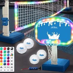 RETAIL $240 - 2in1 Pool Volleyball and Basketball Set