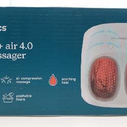 RETAIL $134 HOMEDICS AIR 4.0 FOOT MASSAGER W/ HEAT