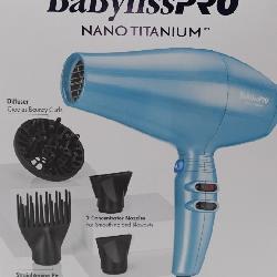 RETAIL $95 - BabylissPRO Nano Titanium Hair Dryer