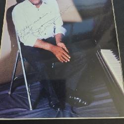 Autographed Photo of Ray Charles - inscribed to seller
