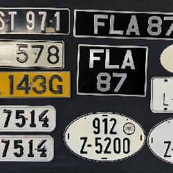 German licence plates