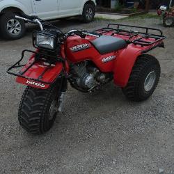 1986 Honda ATC250ES Big Red 3 Wheeler
