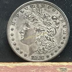 1882-S Morgan Silver Dollar
