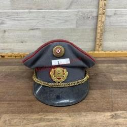VINTAGE GERMAN GREY CAP