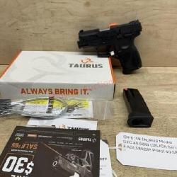 ID# 6159 TAURUS Model G2C 40 S&W CAL/GA Serial # A