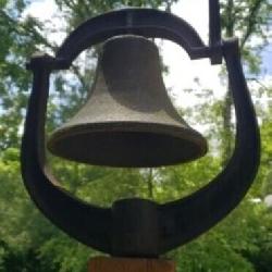 Cast Iron bell need bell inside, total length 12