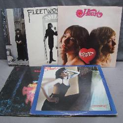 1970's Rock Music Vinyl Record Collection