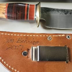 James Behring- Ray, Michigan Handcrafted Knives