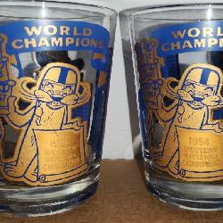 1954 Detroit Lions Glasses
