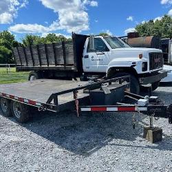 Dual Axle Deckover Trailer