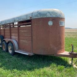 1981 Kiefer SHP16-82 16ft. x 6ft.w x 6ft.H, Tandem