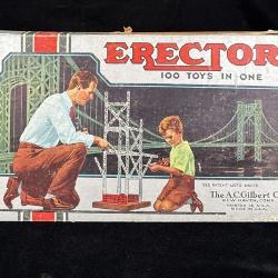 Vintage Erector Set The AC Gilbert Company