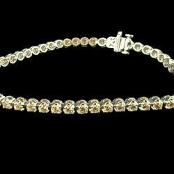 14K WG 2.57 CT. DIAMOND TENNIS BRACELET