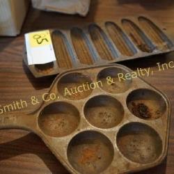 Cast Iron Muffin and Cornbread Pans