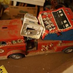 Vintage Texaco Fire Chief Metal Fire Truck