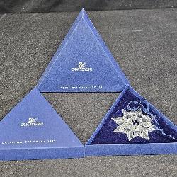 2003 Swarovski Annual Christmas Snowflake Ornament