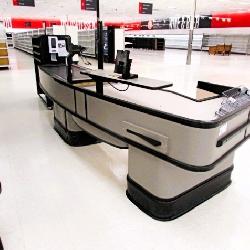 11ft. Curved Checkout Counter