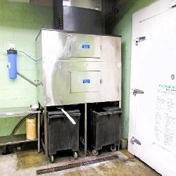 Howe 2000-rle-404-230 Rapid Freeze Ice Machine W / Cart Bin