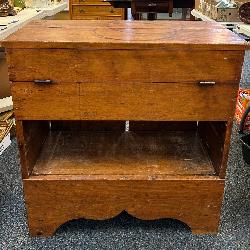 1800's Wooden Carpenter's Work Caddy